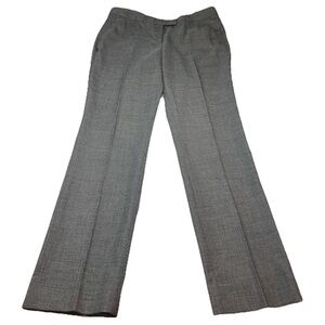 Brooks Brothers gray Lucia Fit Trouser pants Size 10 women’s Stretch WOOL Dress